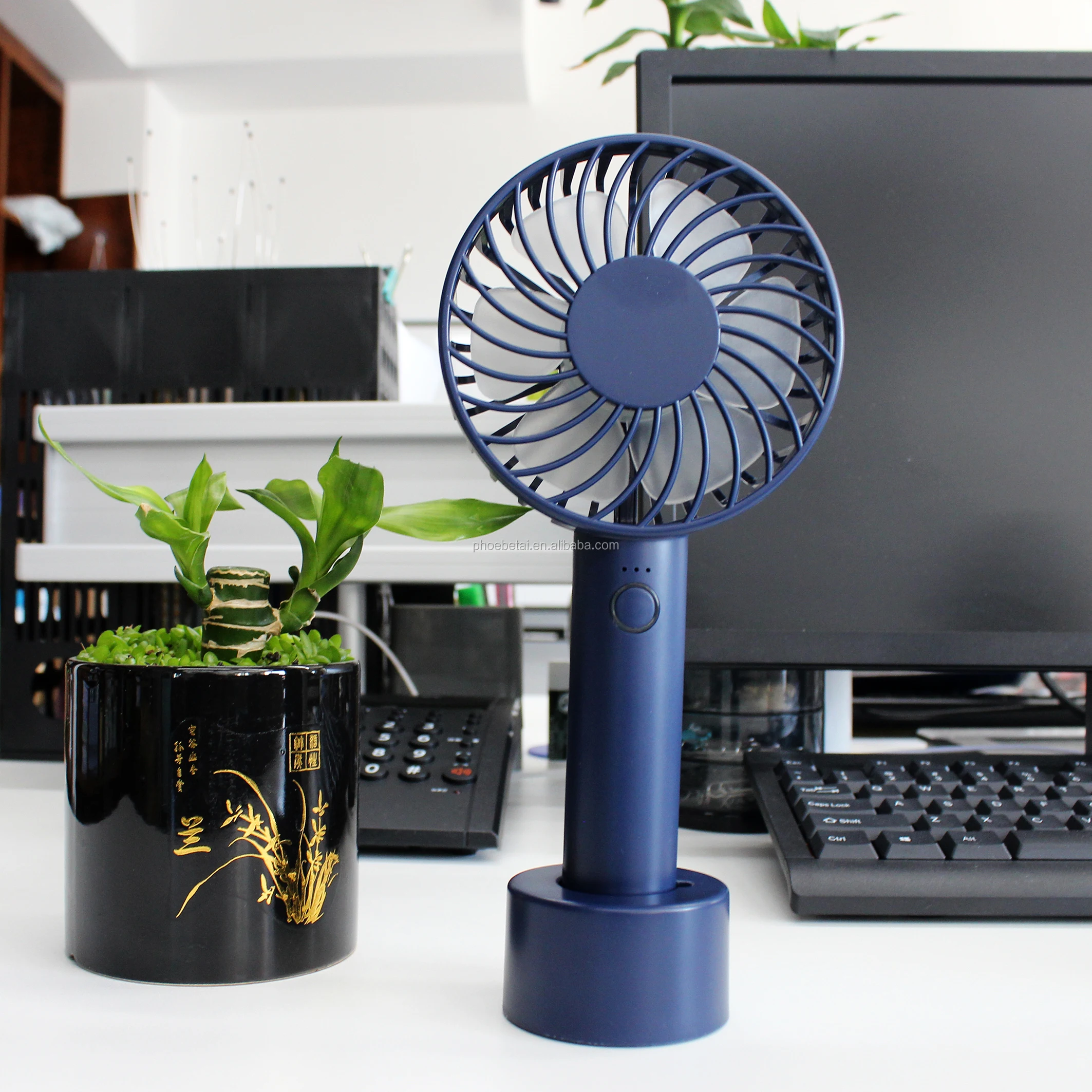 夏季便携式干电池可充电迷你手持风扇 - buy 迷你风扇,可折叠风扇迷你