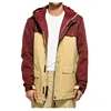 Durable 100% polyester outer shell parka jacket water proof wind proof riding ski jacket