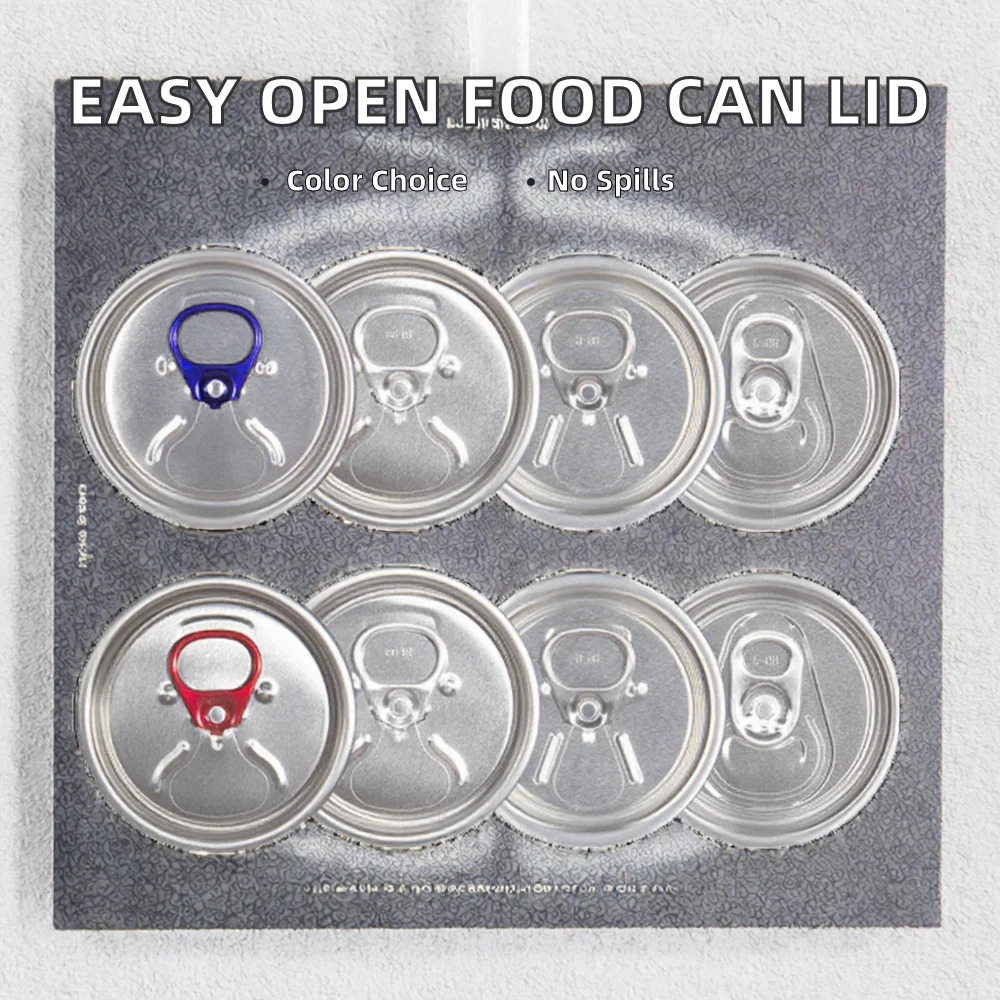 Bulk Food Grade Child-Proof Easy Open End Non-Spill Aluminium Can Lids ...