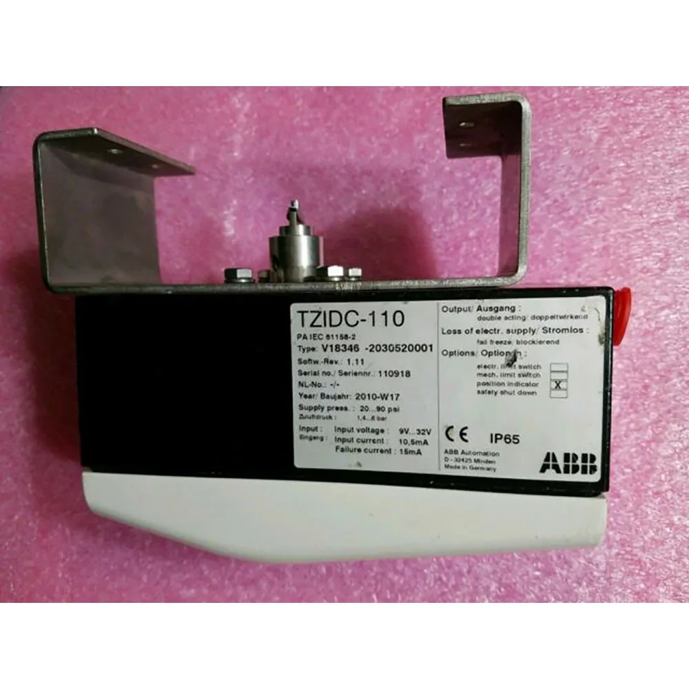 Digital Positioner Abb Tzidc110/tzidc120/ Tzidc200 Electropneumatic