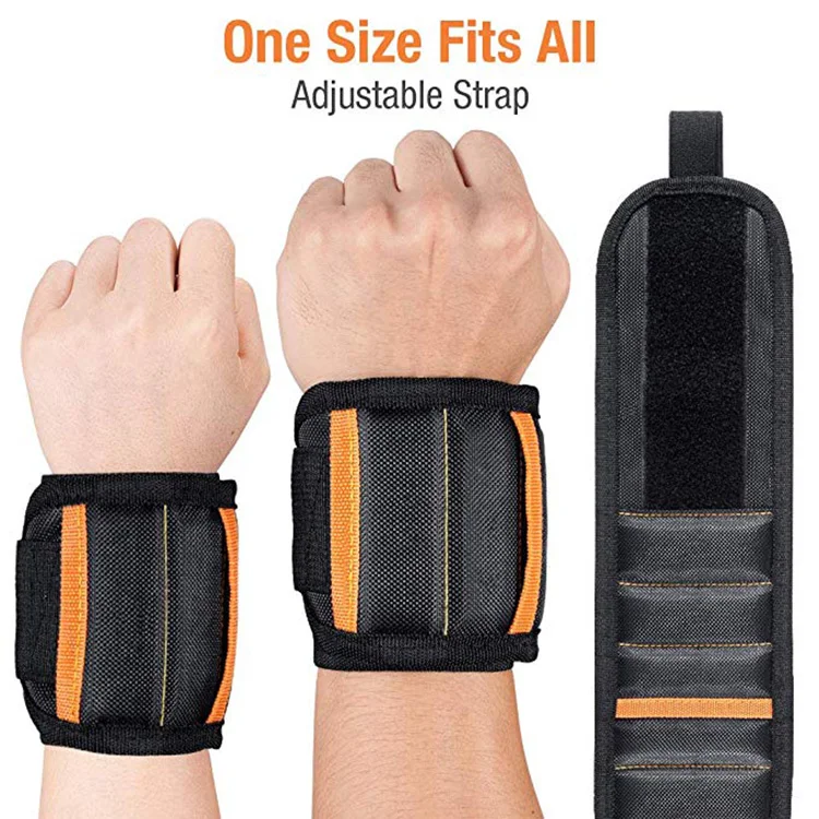 Wristband With Two Pocketadjustable Wrist Strap Parts (15