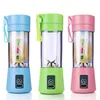 6 Blades Countertop USB Kitchen Battery Portable Personal Fruit Juicer Blender With CE