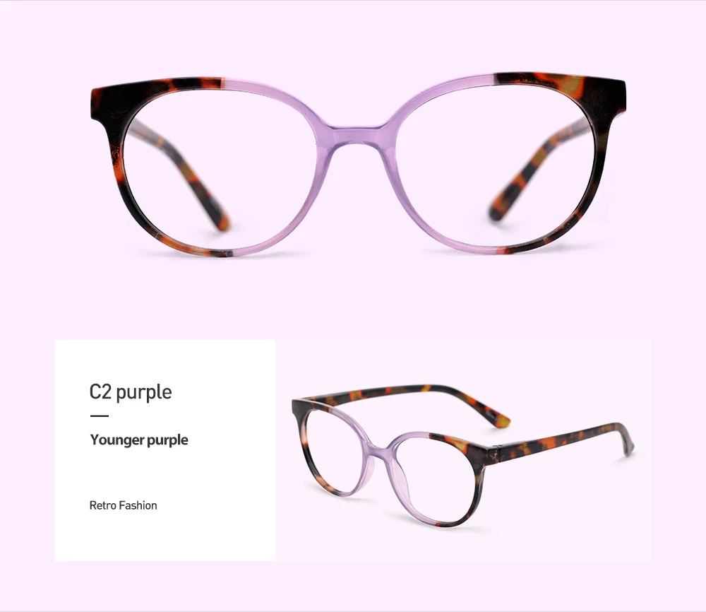 All Face Shape Match Pc Frame Material Reader Trendy Foldable