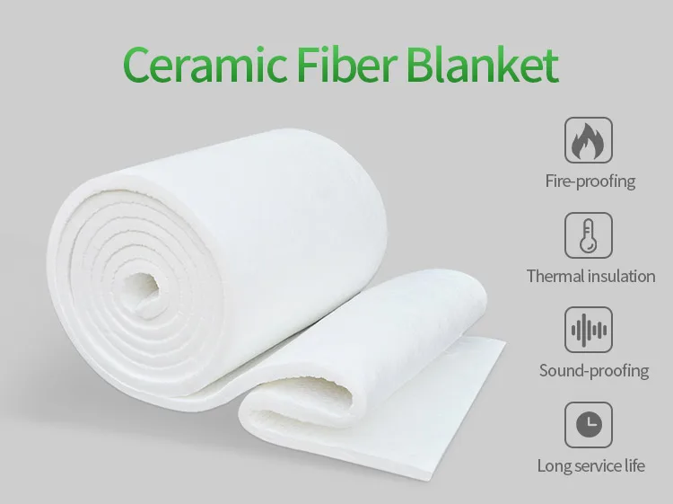 Well Design Industrial Furnace Fireproof Blanket Insulation Ceramic