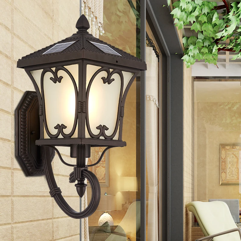 2pcs Antique Outdoor Lantern Sconce Light Lamp Wall Lighting Exterior Fixture for sale online 