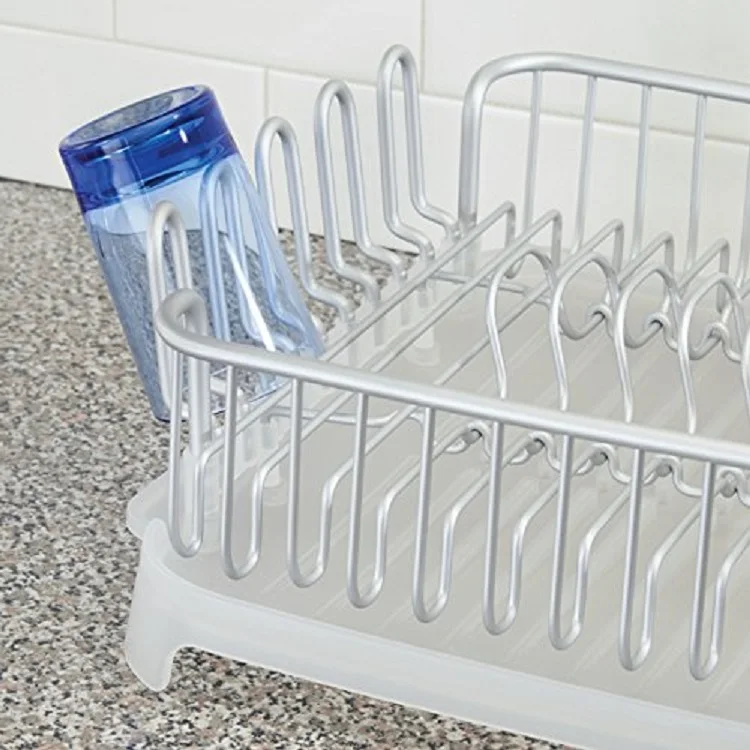 Dish Rack Dish Drip Tray With Cutlery Basket And Drain Buy Dish