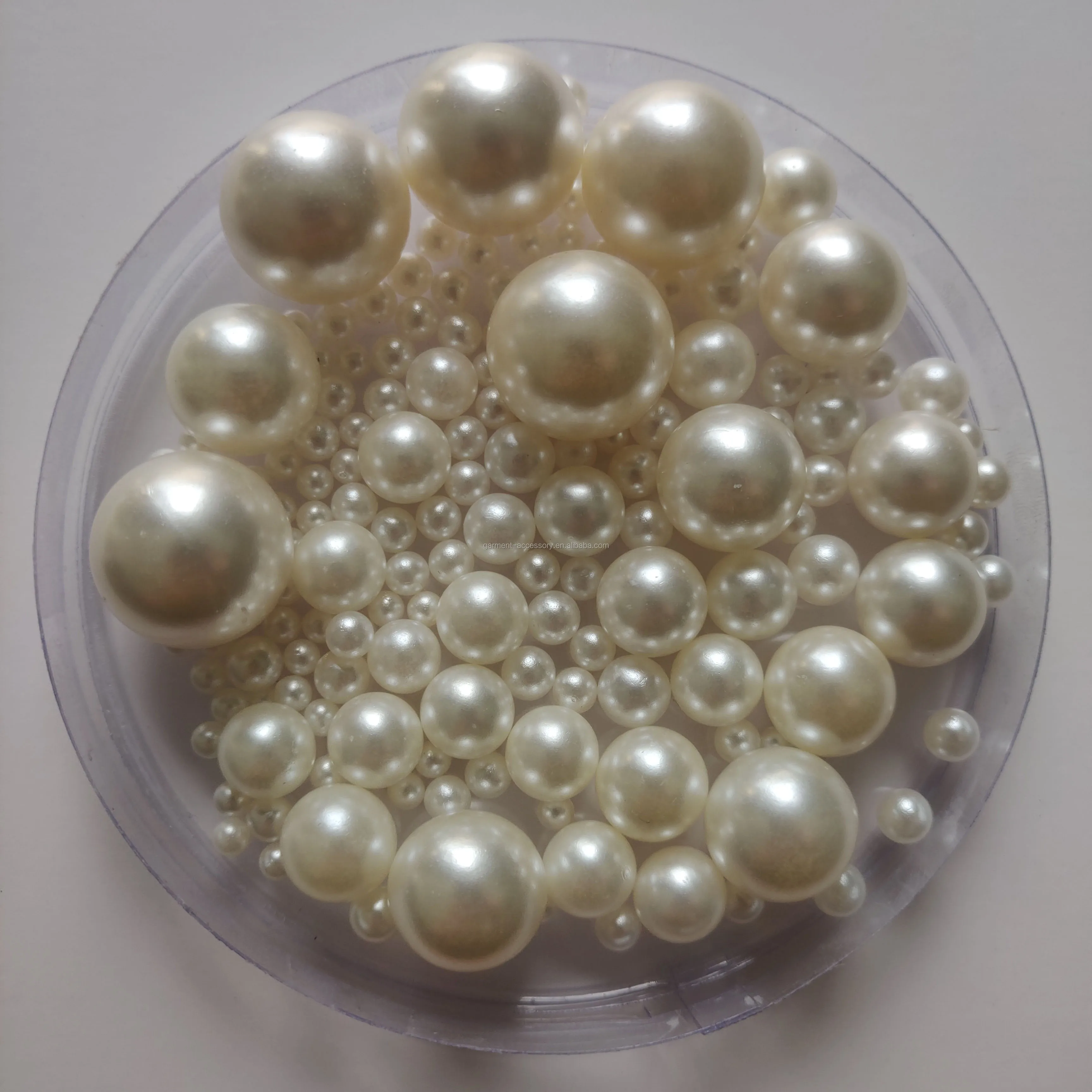 high quality colorful absl faux plastic loose fruit ball pearl