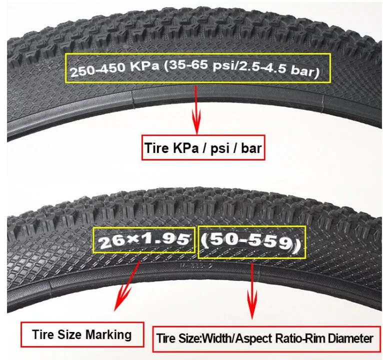 UK MAXXIS Tyre 1.95/2.1" 35-65PSI Flimsy/Puncture Resistant MTB Cross Bike Tyres 