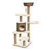 Functional Durable Soft Cat Tree, Safety Security Cat Tree Wood, Cheap Stylish Cat Tree Scratching Post