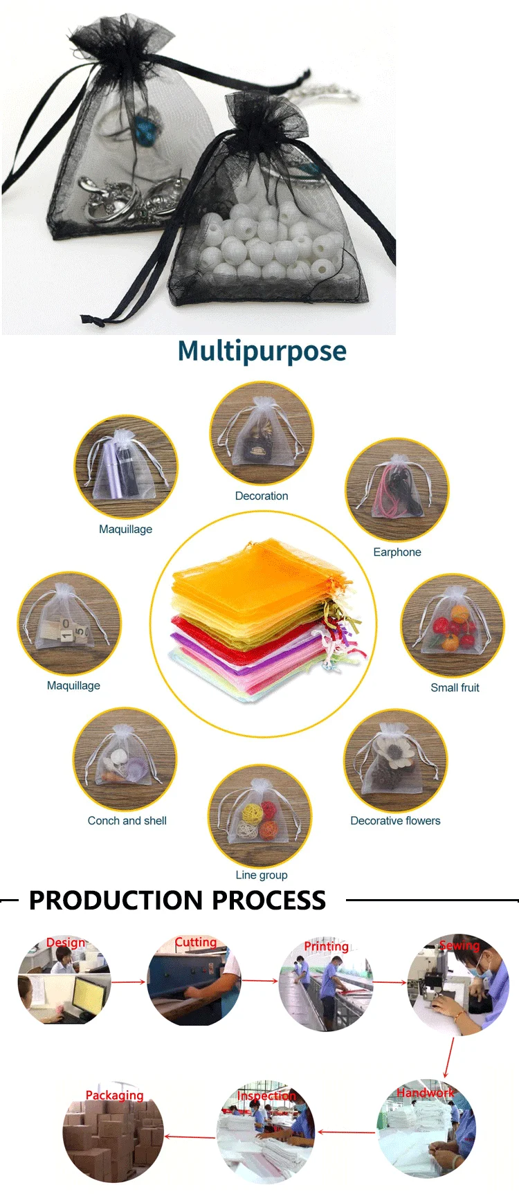 Custom Small Drawstring Organza Bag With Logo Reusable Clear Mesh Soap Packaging Gold Luxury Jewelry Pouch Soft Mini Gift Pocket