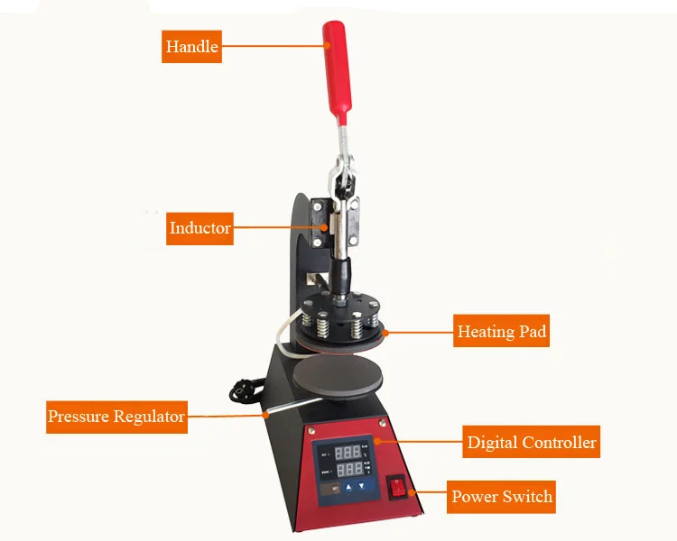 Plate Heat Press Machine With 8 Inch Plate Heating Pad Buy Plate Press Machine,High Quality