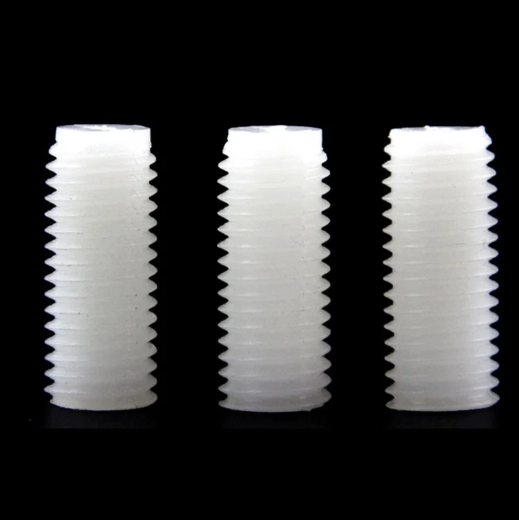 Double End Black Nylon Full Thread Rod,Nylon Round Rod Threaded Buy