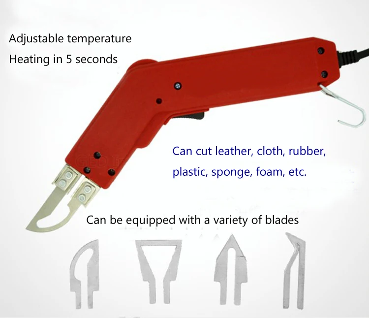 530cm Electric Heater Knife 250w Hot Cutting Machine For Acrylic