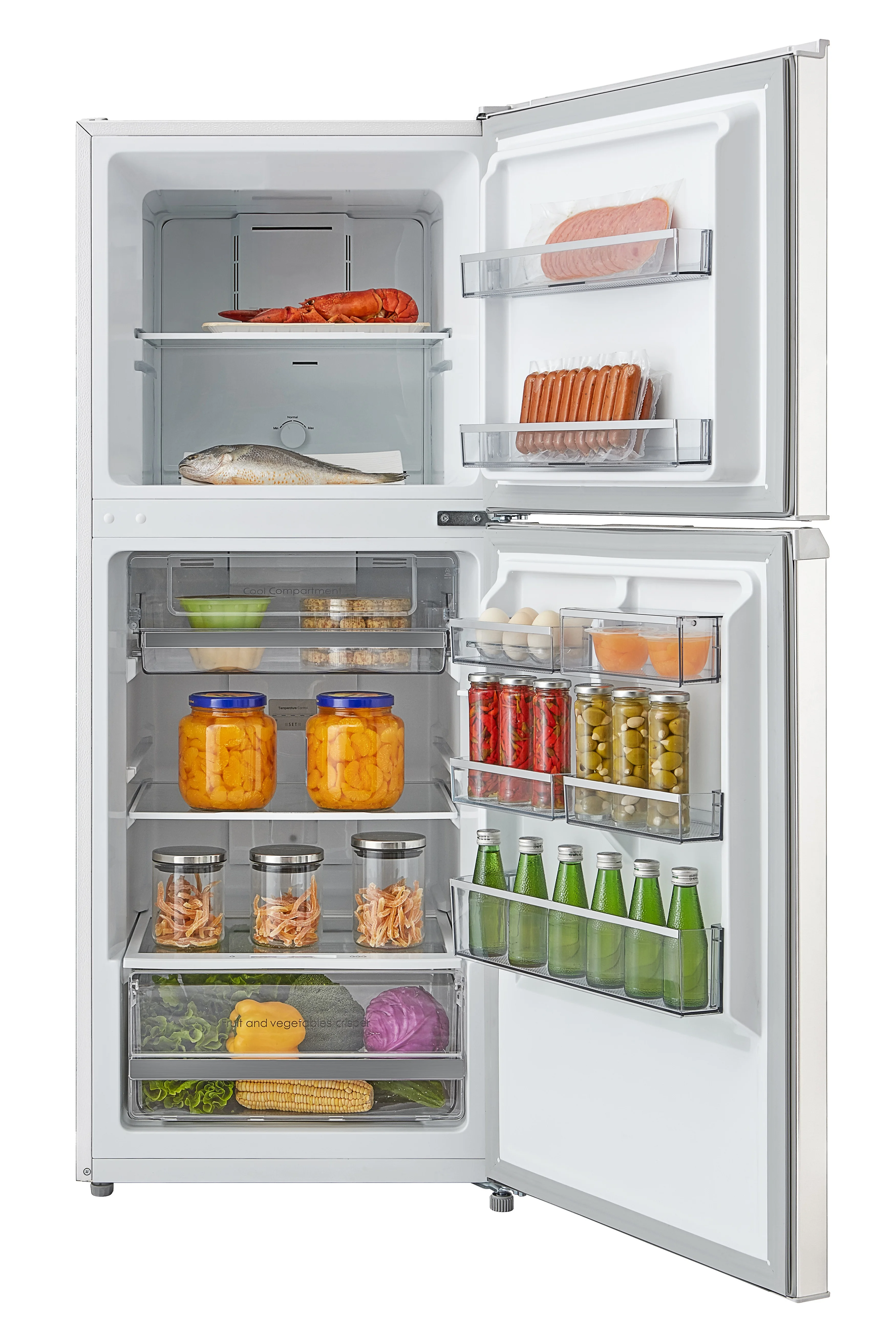 stainless steel no frost refrigerator