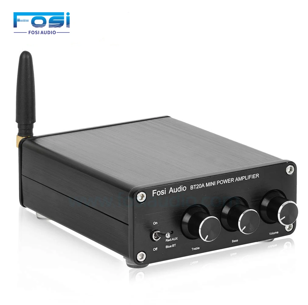 音频供应商 d 类放大器蓝牙迷你高保真 2ch 功率放大器 100w x 2 bt