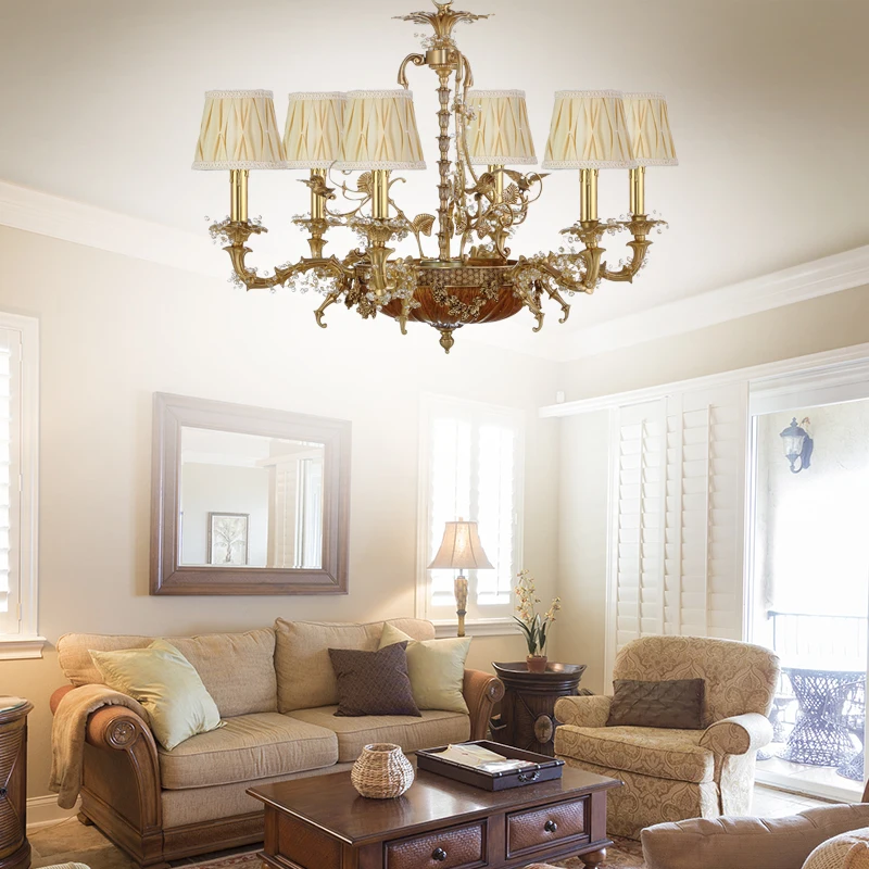 european solid brass chandelier pendant lights