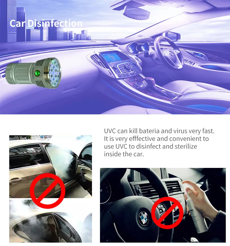 Mateminco MT18S UVC Sterilization UVA Money Check High Power 275nm UV LED Flashlight Torch