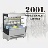 200L High Quality Countertop Cake and Bread Bakery Showcase Refrigerator Cake Display Freezer Fridge