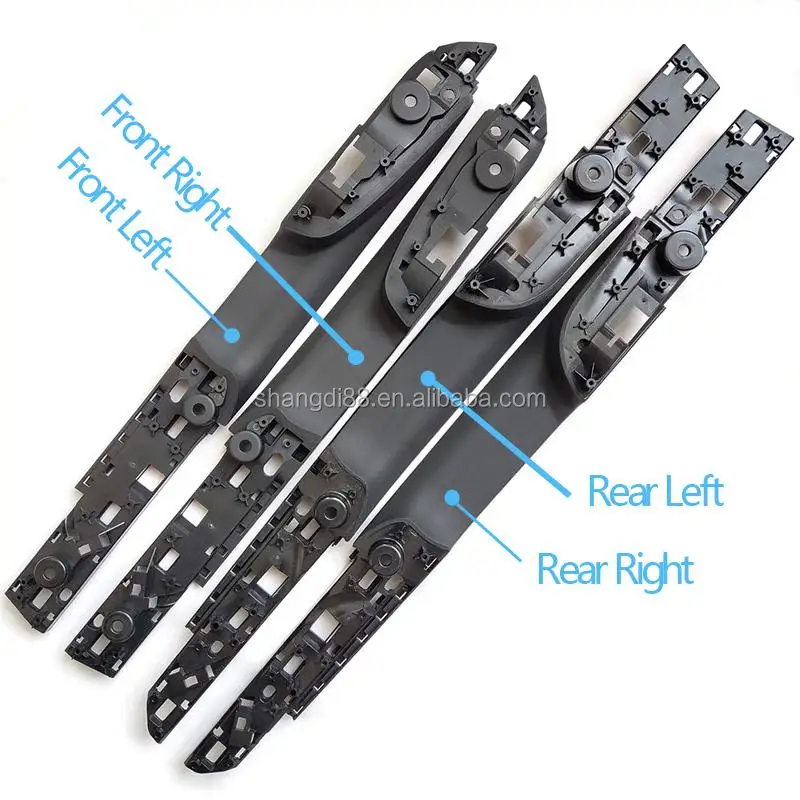 Bmw 7 시리즈 F01 F02 51419115533 51419115534 를 위한 문 잡아당기기 손잡이 회의 손질 세트 보충