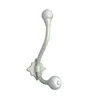 Decorative Zinc Alloy Ceramics Tile Knob Wall Hooks