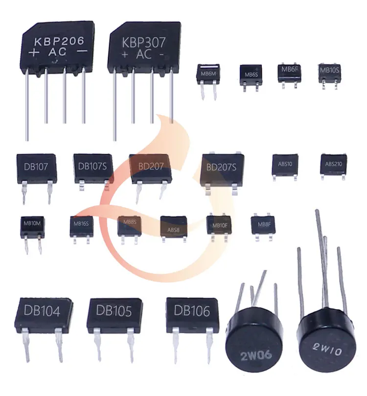 Db104 Rectifier 27 Types of 280 Rectifier Bridge Diodes Kit In-Line Patch Type 4-Pin ...