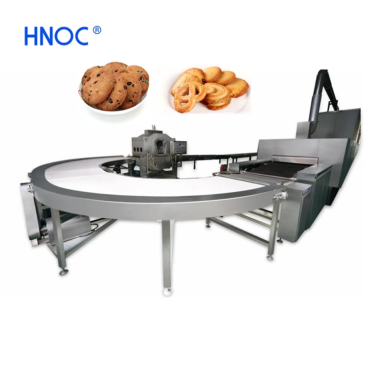 Automatic machine for cutting and arranging cookies on trays buscuits cookies machine