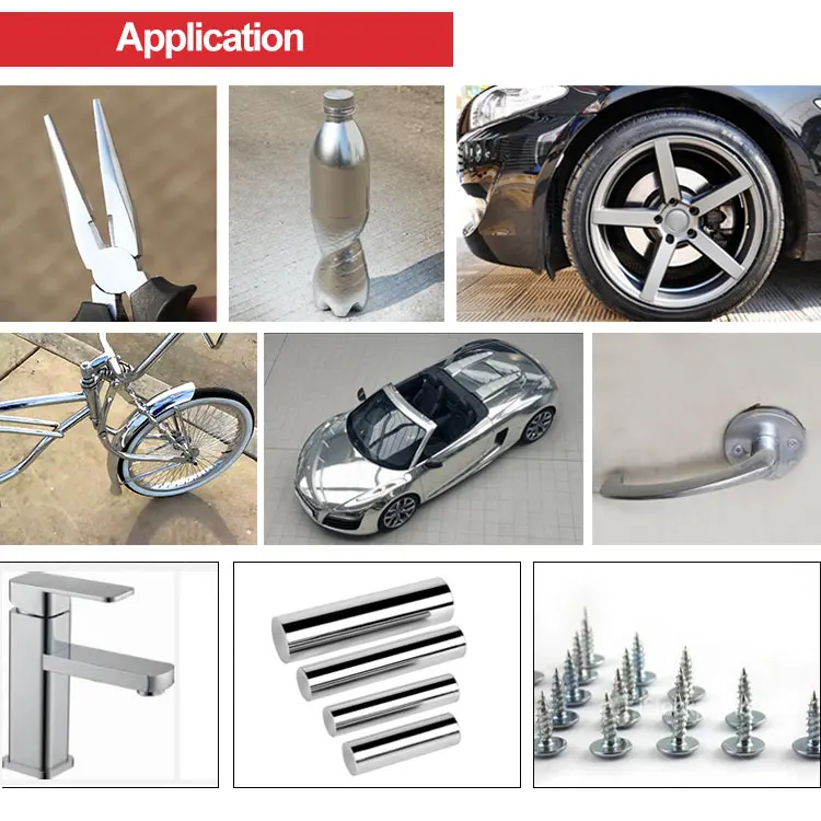 Metal Polish Silver Effect Best Lacquer Varnish Coating Nano Blue