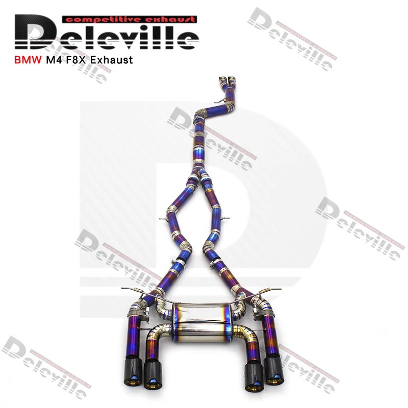 Titanium Exhaust System For Bmw M3/m4 F80/f82/f8x S55 3.0t 20142018