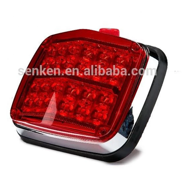 Senken Square Warning Flashing Lights Ambulance Surface Mounted Strobe Side Marker Amber Led