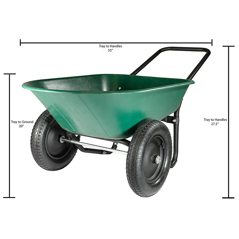 Construction Wheel Barrow Prices 2 Tire Garden Cart Wheelbarrows Buy