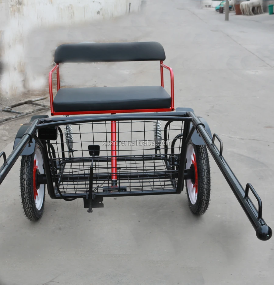 Cheap Price Small 2 Wheels pony Carriage/Marathon Horse Carriage{ZD-P04}