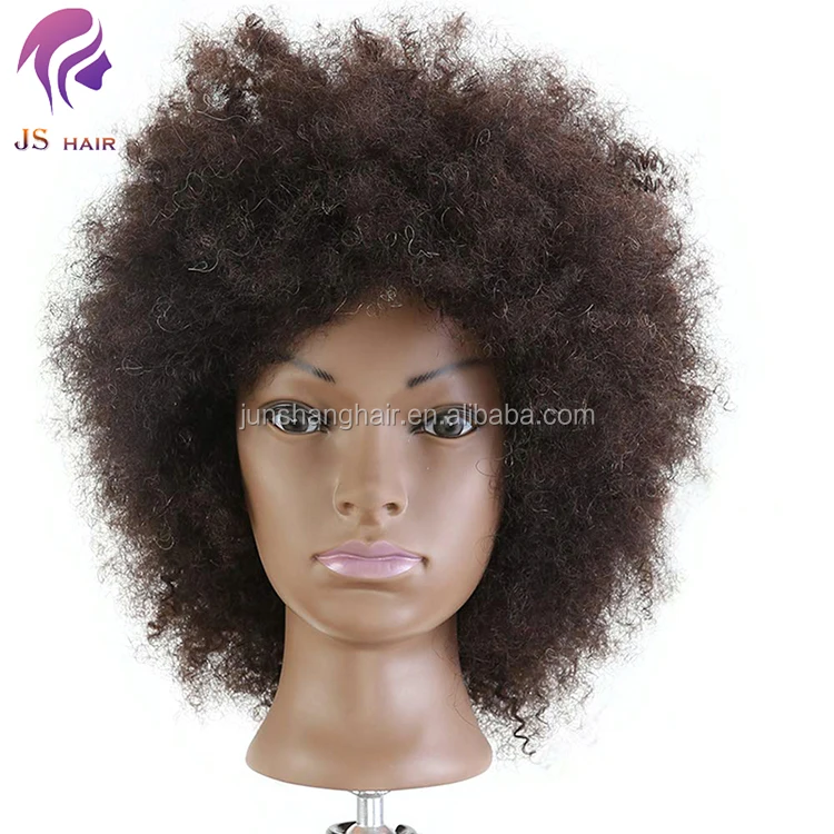 Practice Head Hairdressing Long Hair Black Dolls With African Afro Hair
