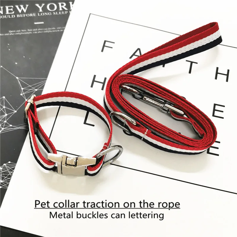 Jxanry Pet Collar Medium And Large Dogs Metal Buckles Can Be Engraved