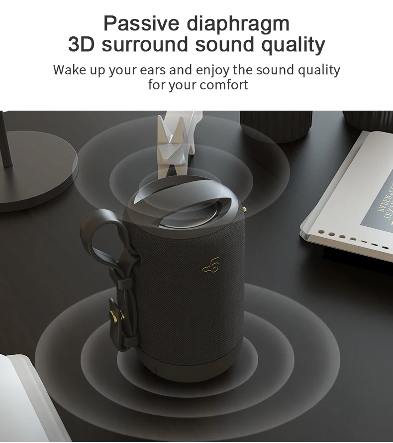 Outdoor portable colorful waterproof Wireless stereo bluetooth Speaker - ANKUX.COM