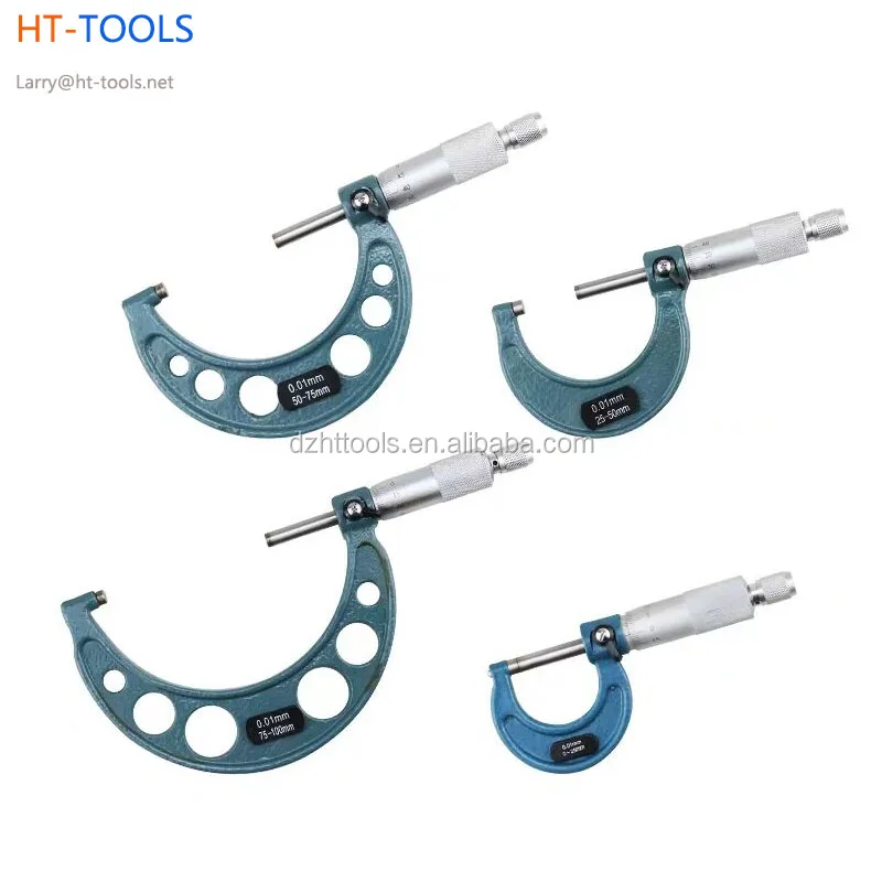 Measuring Tool Micrometer Digital Outside Micrometers 025mm/2550mm/50