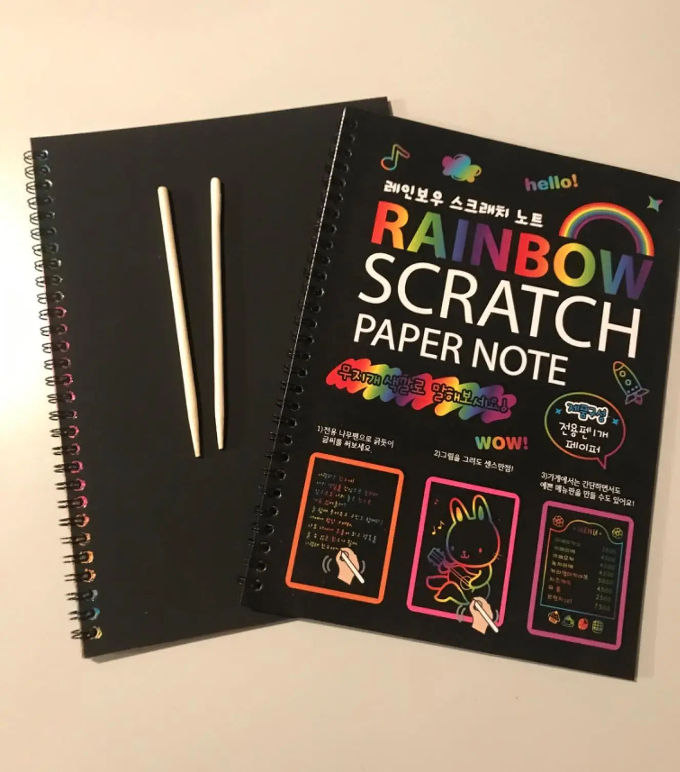 Wholesale Colorful Magic Rainbow Scratch Art Paper Note For Kids Painting Buy Scratch Paper