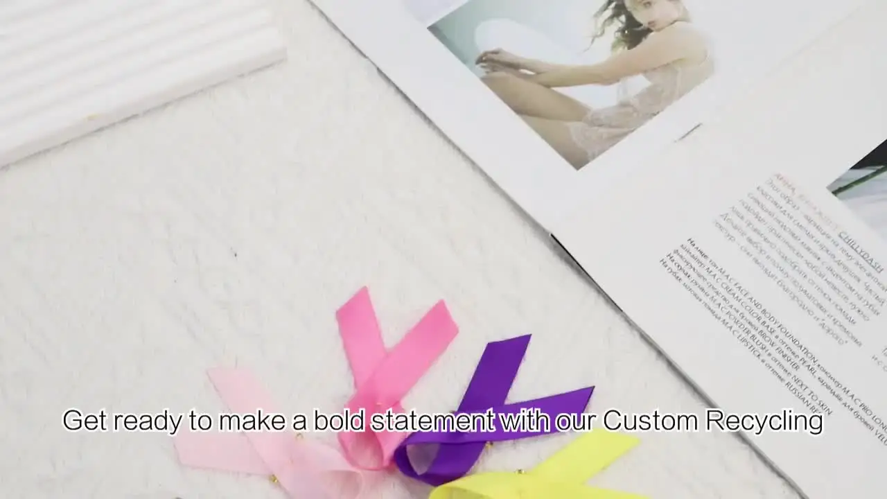 Purple Red Pink Aids Awareness Breast Cancer Ribbon Bows