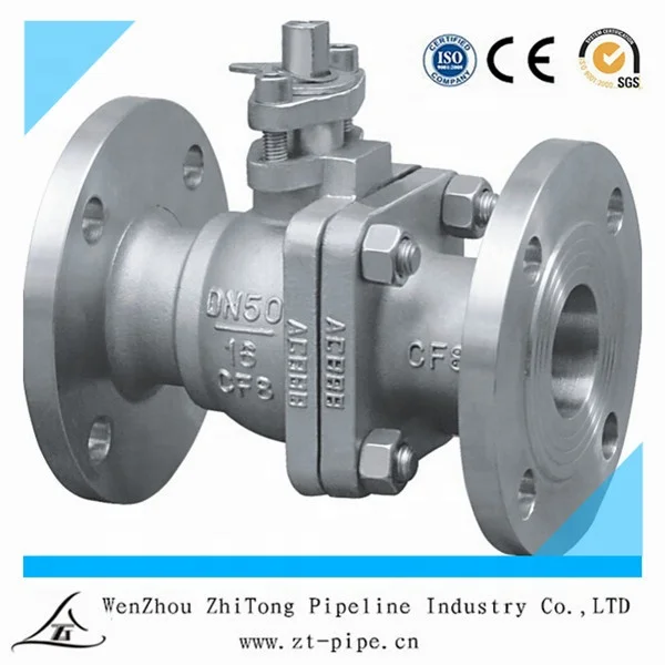 Din Pn16 Stainless Steel Flange Ball Valve Dn32 - Buy Ball Valve Dn32 ...