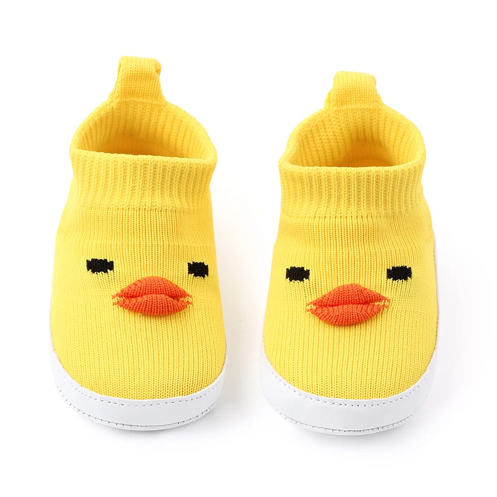 Baby Toddler First Walking Sock Shoes for Girls Boys Soft Sole Non Slip Cotton Mesh Slip-on Sneakers factory