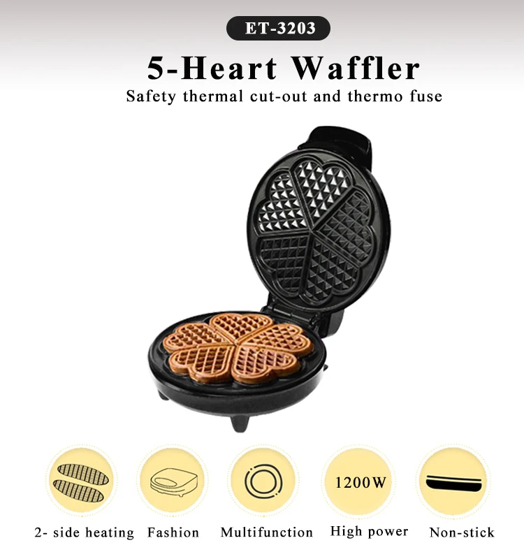2020 New Design Custom Waffle Maker Shapes With Logo Buy Waffle Maker