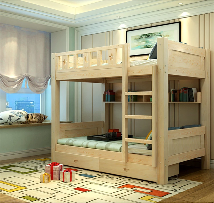 Factory Direct Foshan Children Kids Bunk Bed Bedroom Set