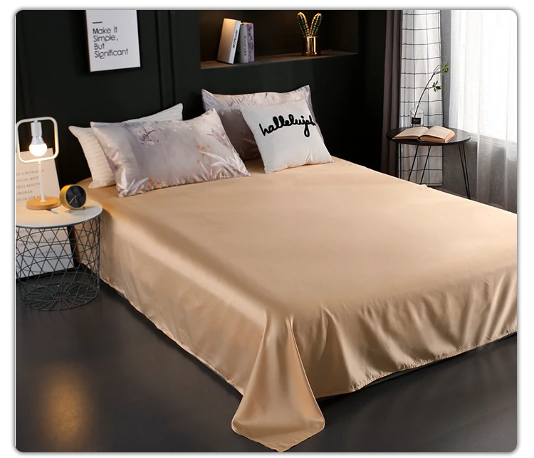 hot sale comfortable stain star hotel bed sheet