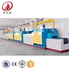 mesh belt continuous controlled atmosphere cooper and aluminum brazing furnace