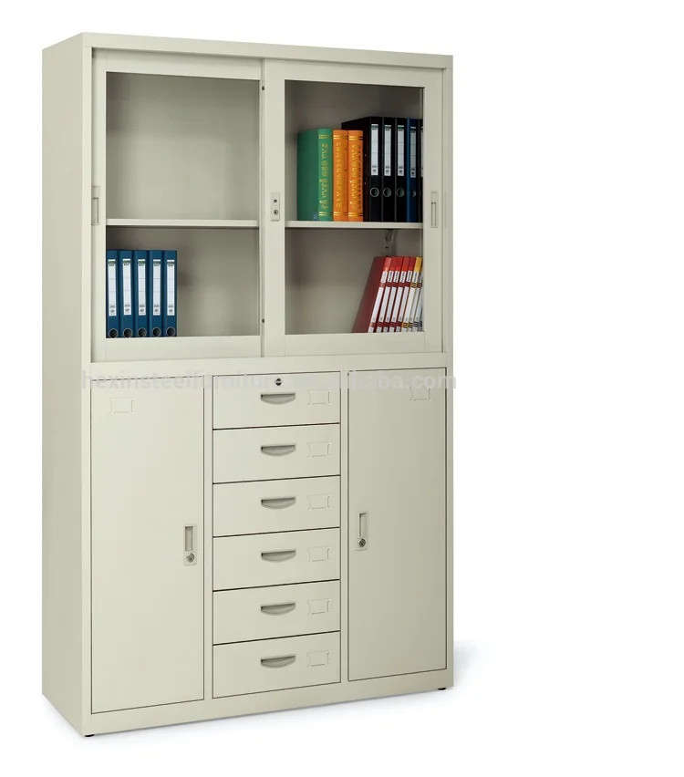 Venta al por mayor gabinetes metalicos puertas vidrio-Compre online los