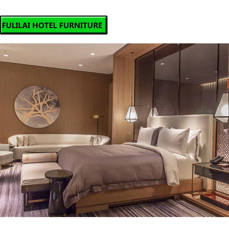 
2020 Modern Custom Marriott Bedroom Design 5 Star Hotel Furniture 