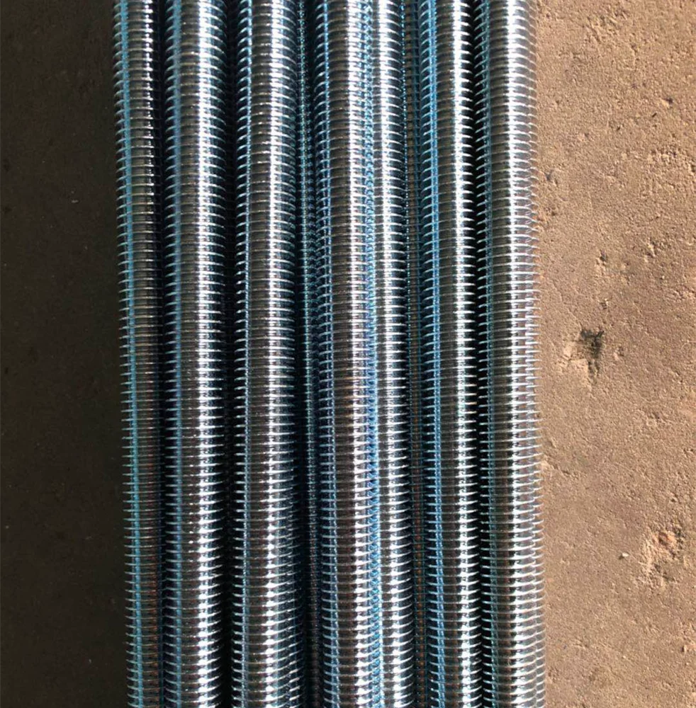 
Direct Manufacturer High quality Metric threaded rods M2-M12 Galvanized DIN975 