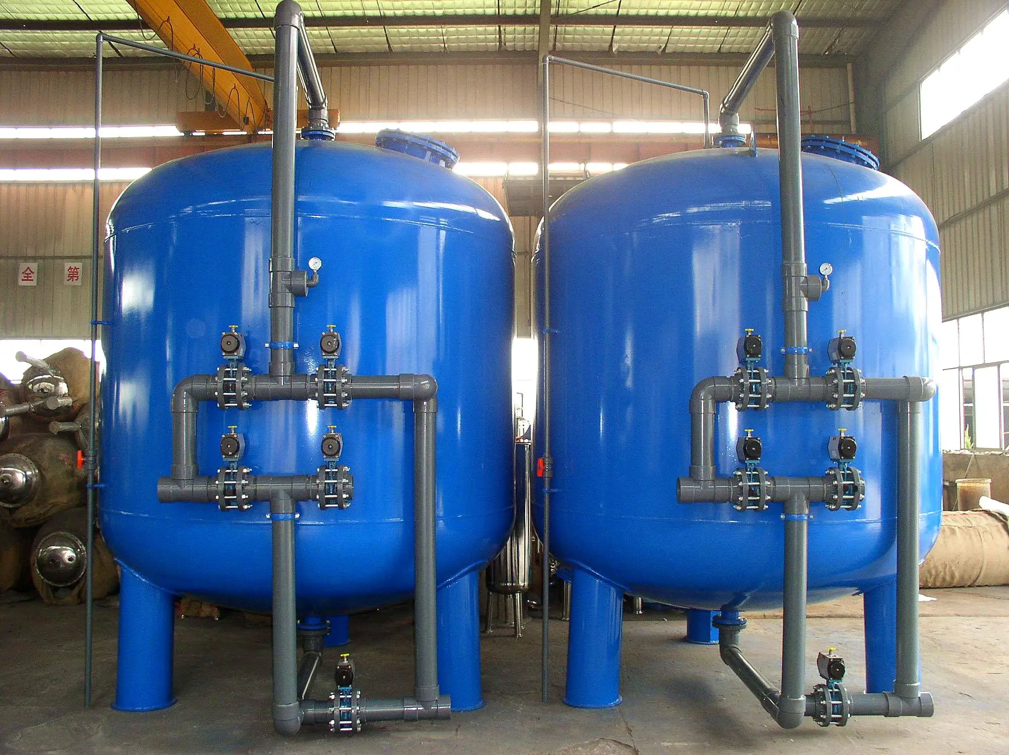 将洗涤后的污水排放然后通过正常洗