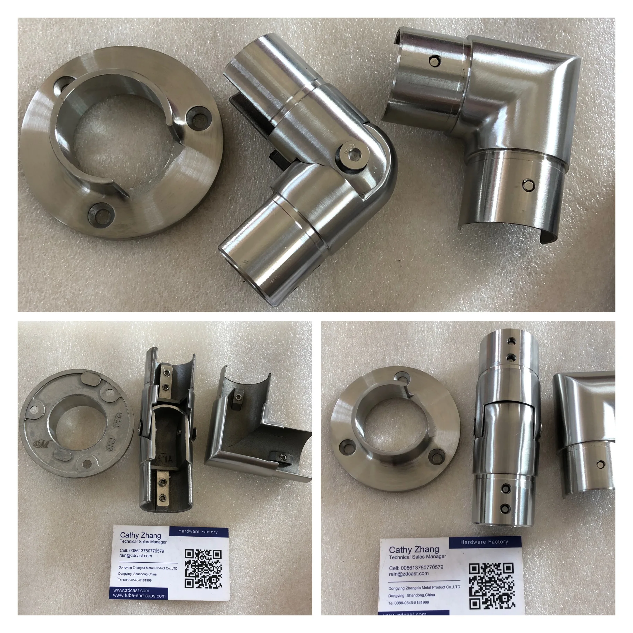 Blacony Railings Pipe Elbow Adjustable 90 Degree Stainless Steel