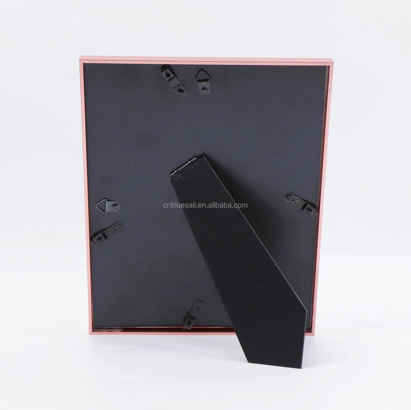 Rose Gold Photo Frame,Aluminum Picture Frame,8x10" With Mat To Display