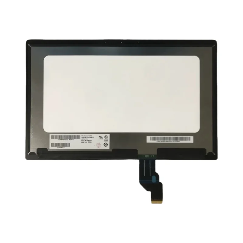 Hand using plastic pry tool to lift bezel from ASUS laptop display housing